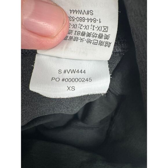 Vuori Clean Elevation Legging Womens XS Black Gray Stretch Back Zip Pocket - Picture 8 of 10